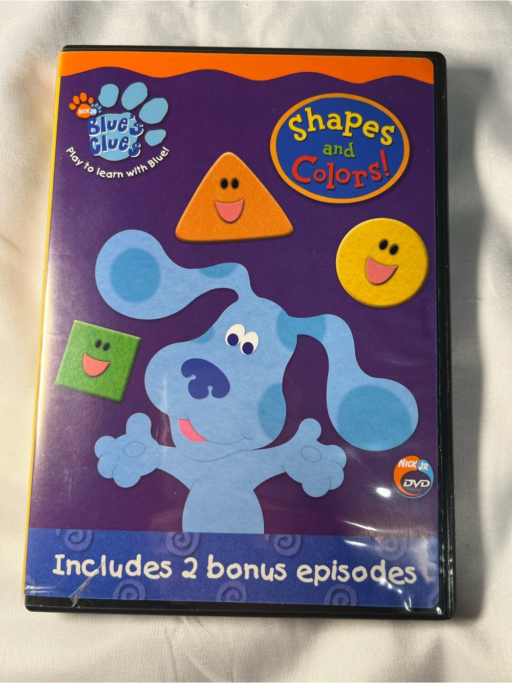 Vintage Blue’s Clues Shapes &‎ Colors DVD 2003 Rare Nick Jr. 2 Bonus Episodes